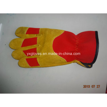 Kuh Leder Handschuh-Handschuh-Industrie Handschuh-Günstige Handschuh-Handschuhe